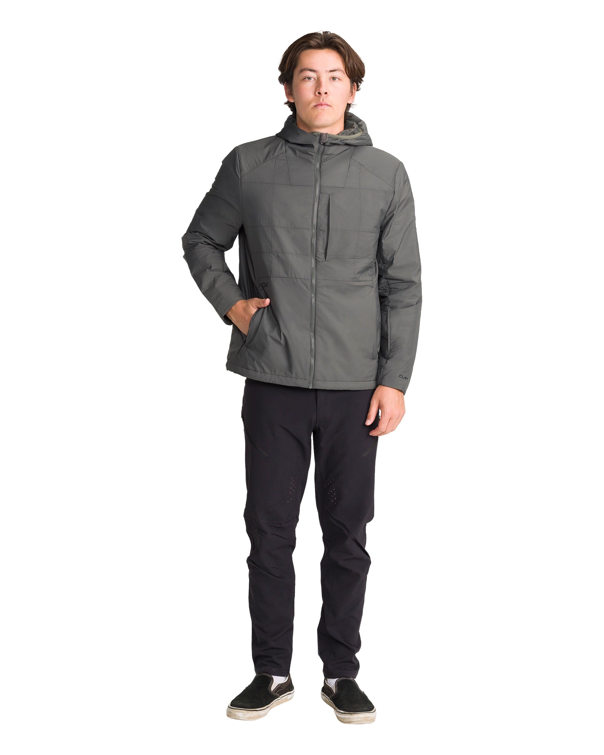 Light Wt. Hoodie - Grey