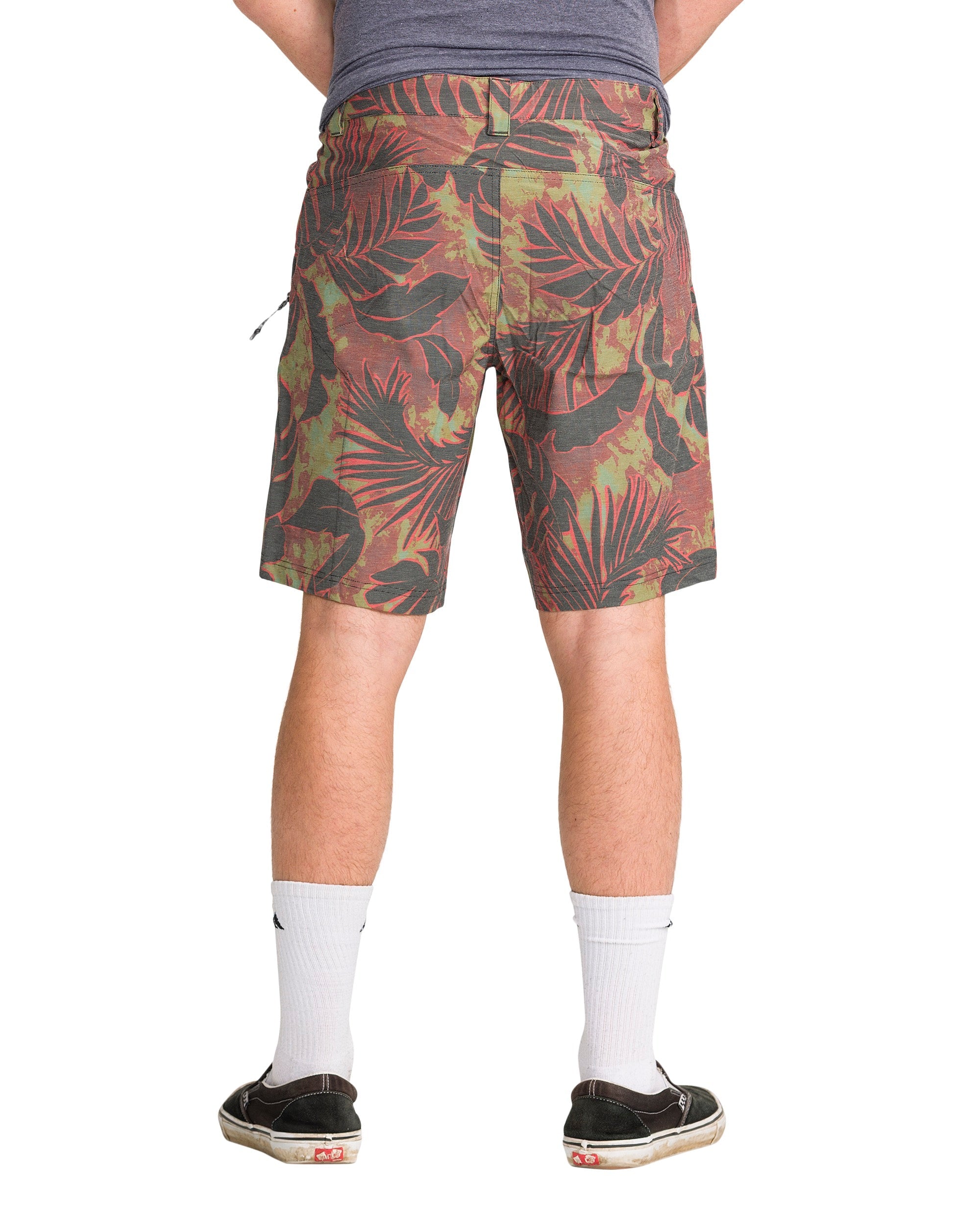 Wander 10" Drawcord Short - Palm Combo