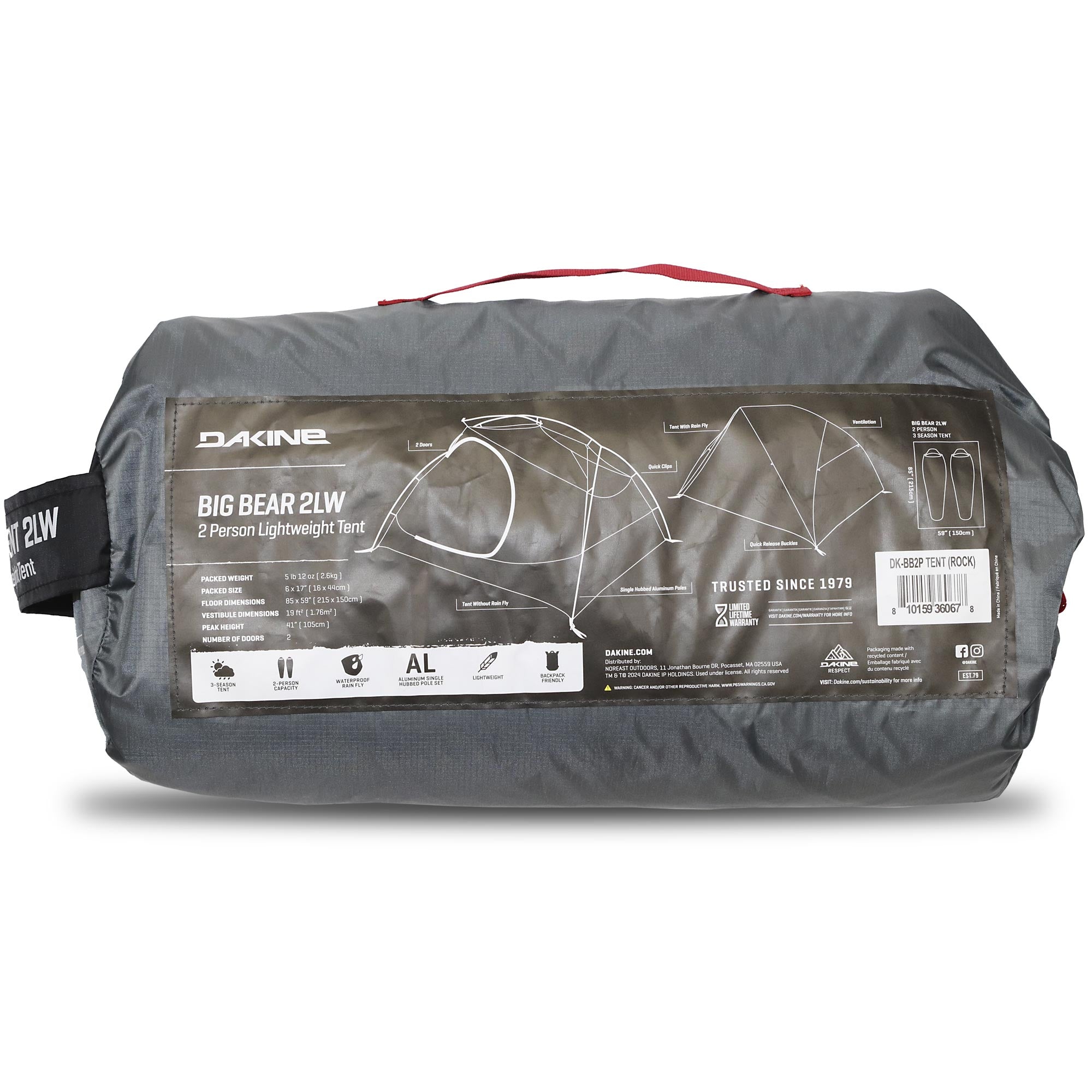 Big Bear 2-Person Tent - Castle Rock/Sunflare