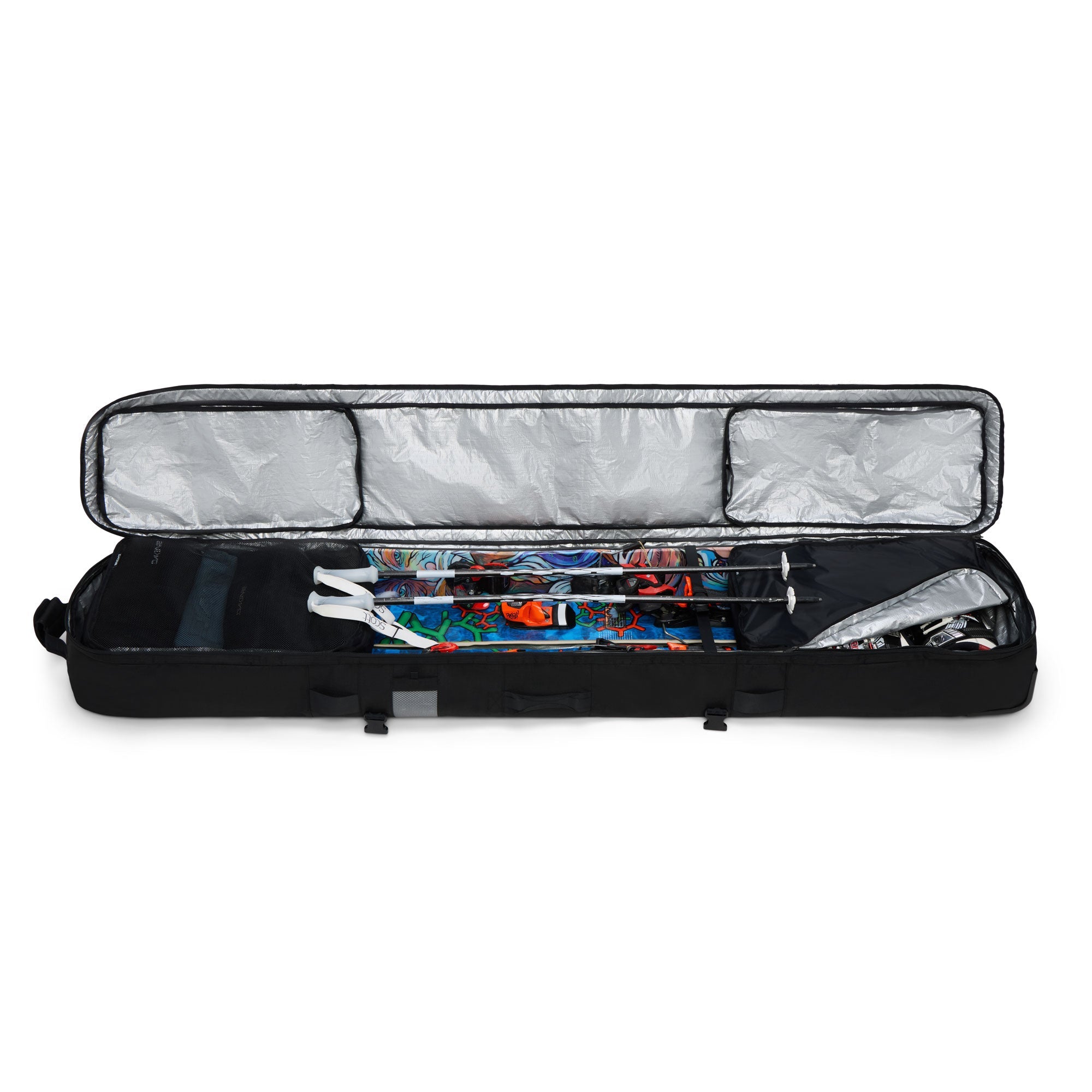 Boundary Ski Roller Bag - Black Coated W26