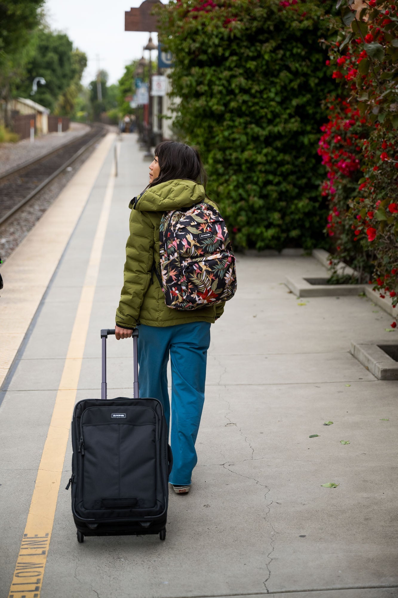 Carry On Roller Bag 42L - Mulled Basil