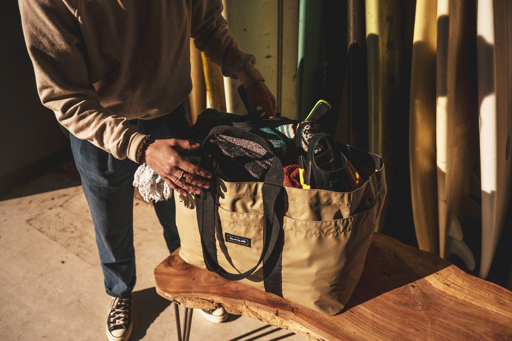 Catch-All Tote - Black Tarp