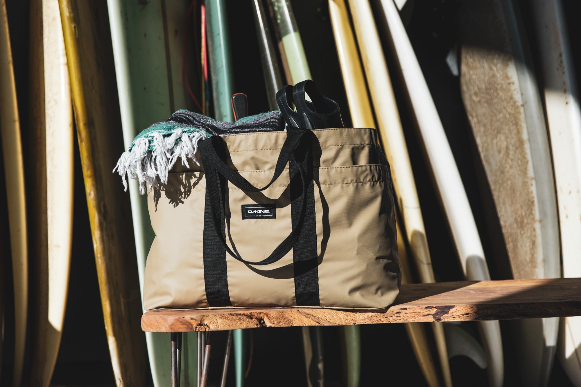 Catch-All Tote - Black Tarp