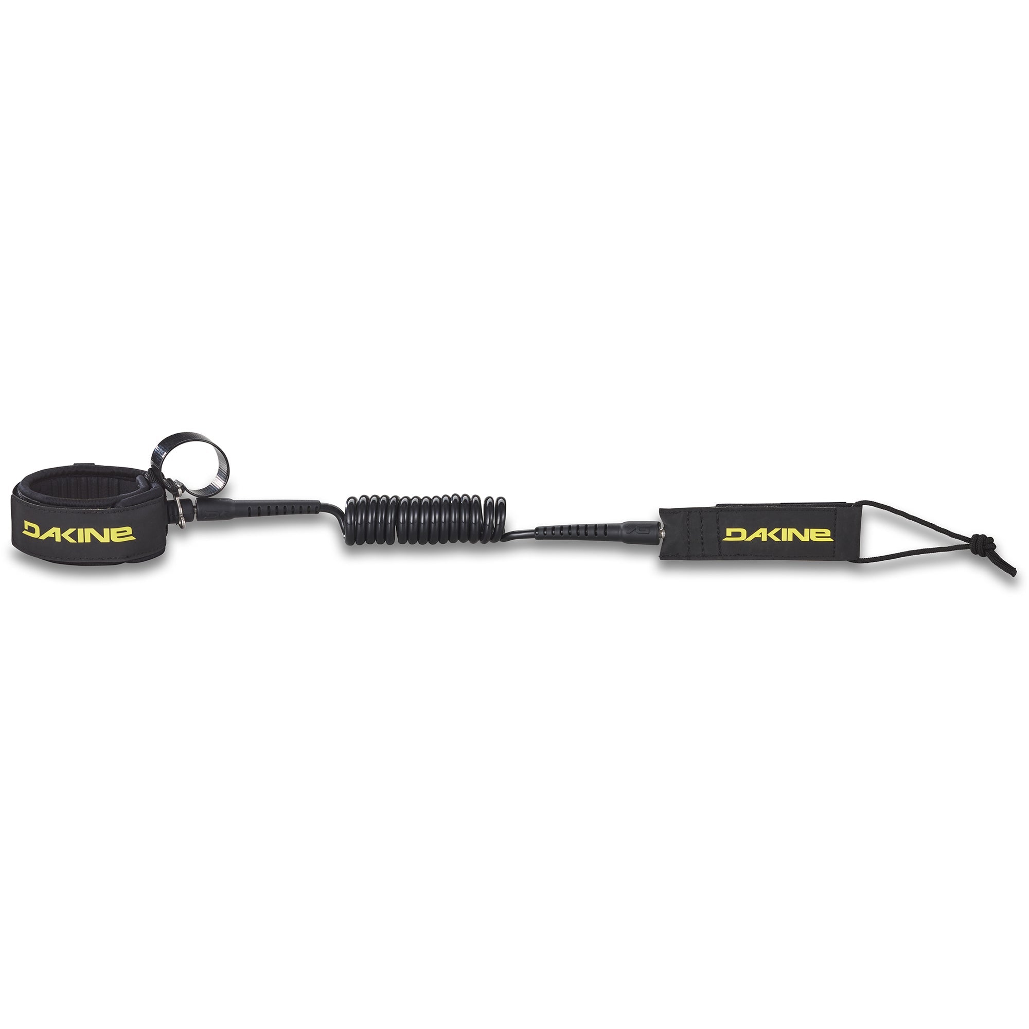 Coiled Foil Leash 5' X 1/4" With Easy Clip Surf Leash