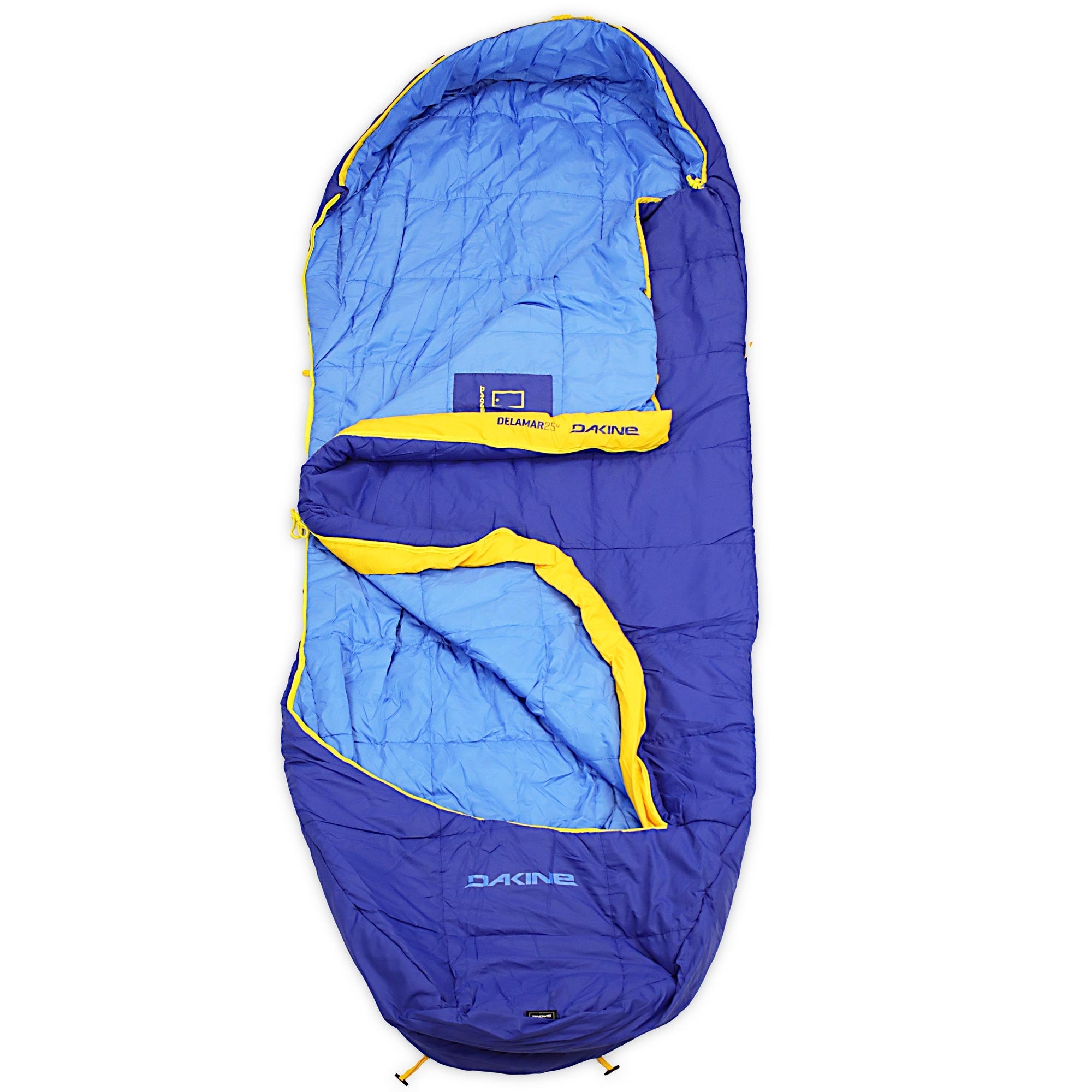 Delamar 25 Series Sleeping Bag - Blue / Yellow