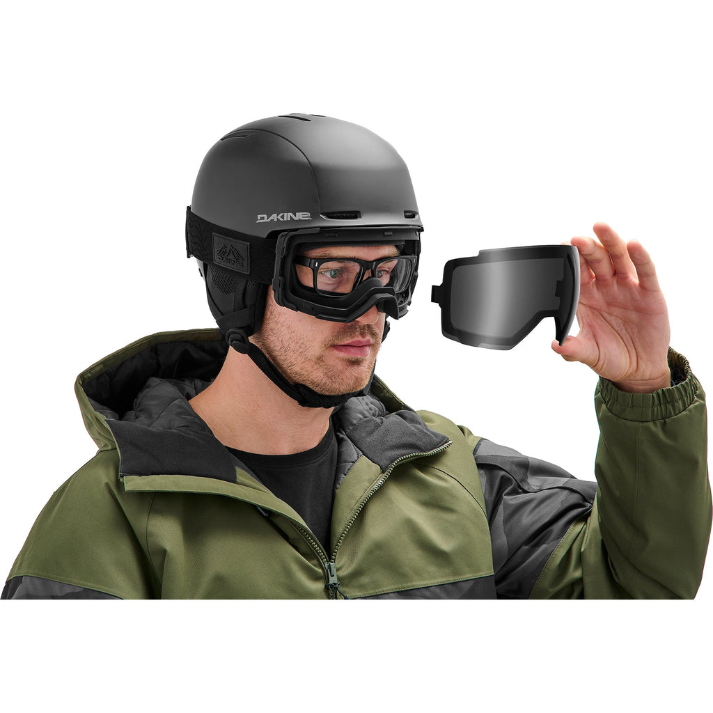 Domain Snow Goggle Plus - Black/Black/Storm Yellow