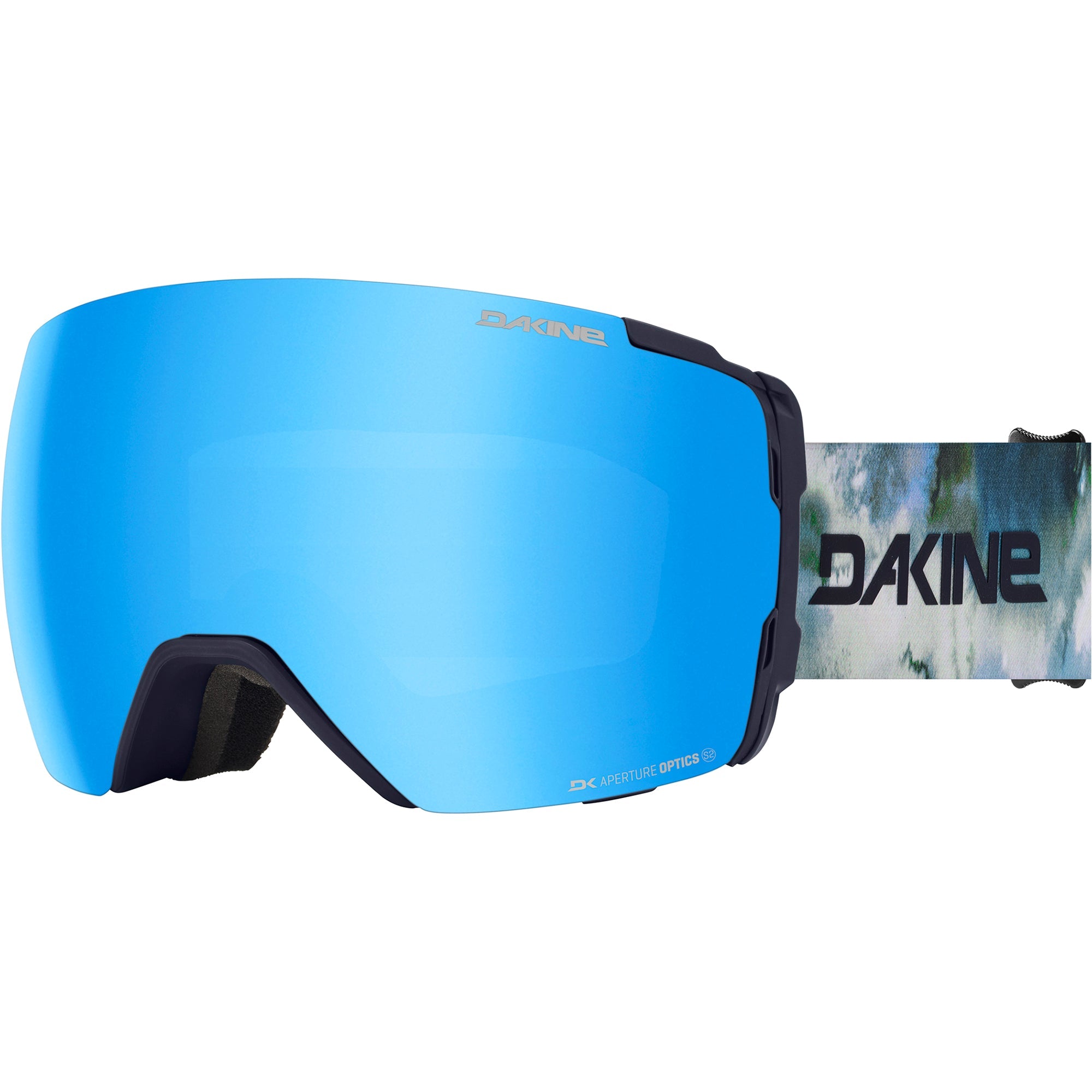 Domain Snow Goggle Plus - Rain Drops/Blue Mirror/Plus Storm Yellow