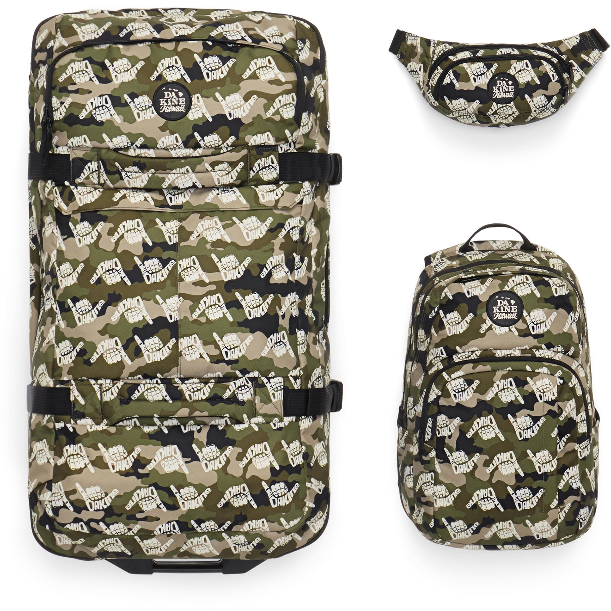 Hip Pack Hawaii - Camo Shaka
