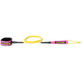Kainui Team Small Leash 6Ft X 1/4In - Brooks Black Neon