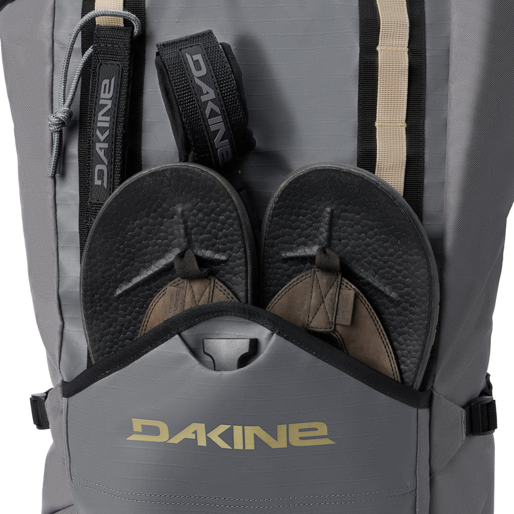 Mission Surf DLX Wet/Dry Rolltop Backpack 35L - Stone/Castlerock