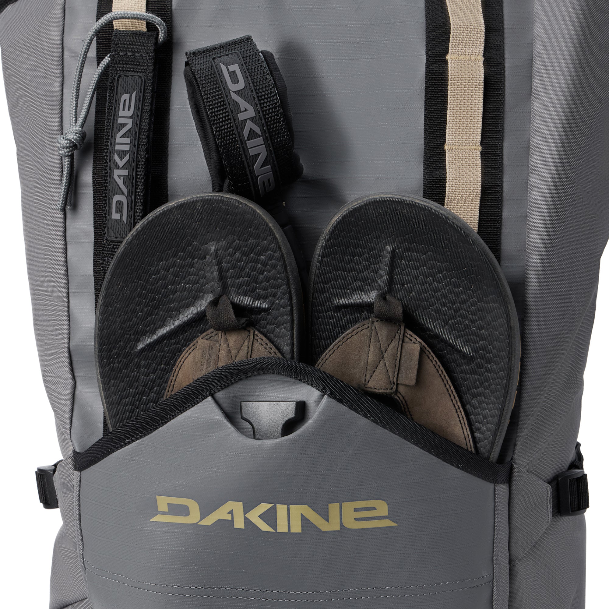 Mission Surf DLX Wet/Dry Rolltop Backpack 35L - Stone/Castlerock