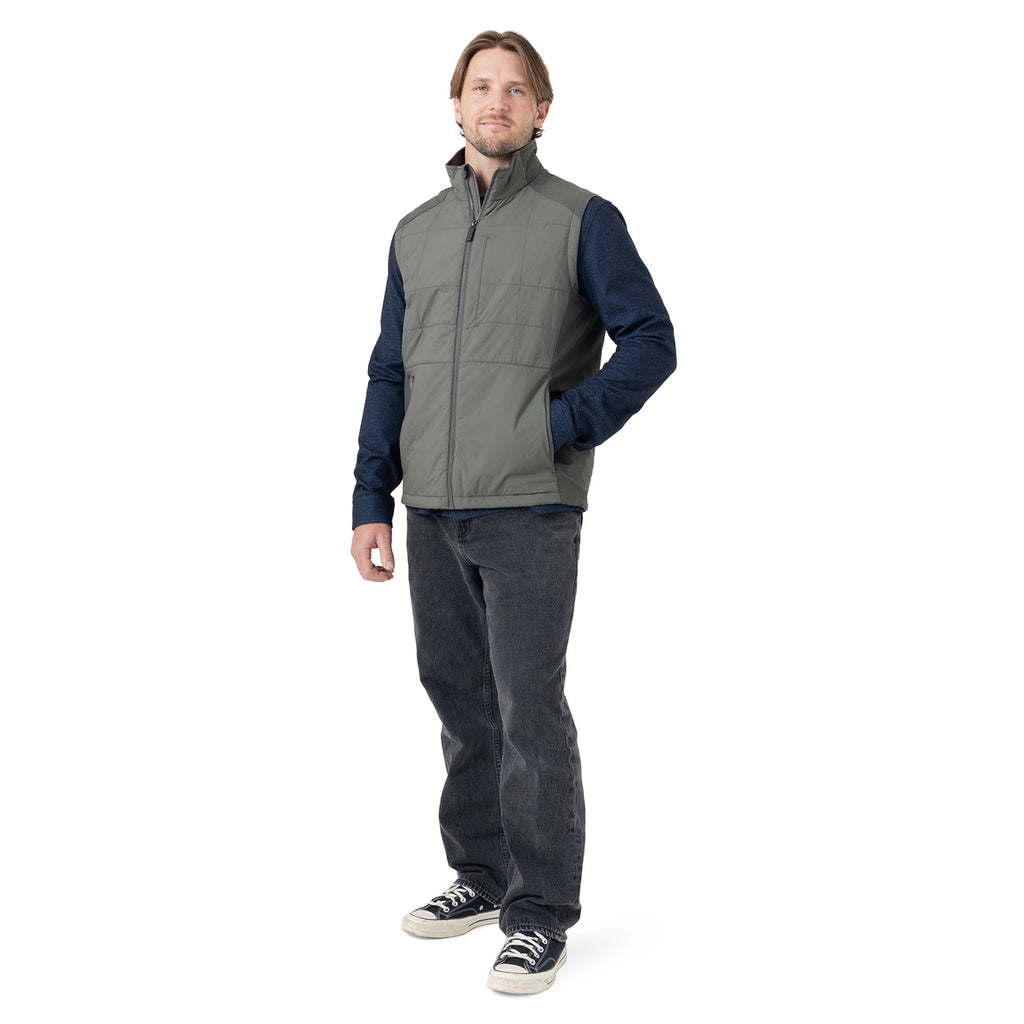 Light Wt. Mixed Media Vest - Chimera