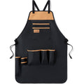 Shop Apron - Black/Tan