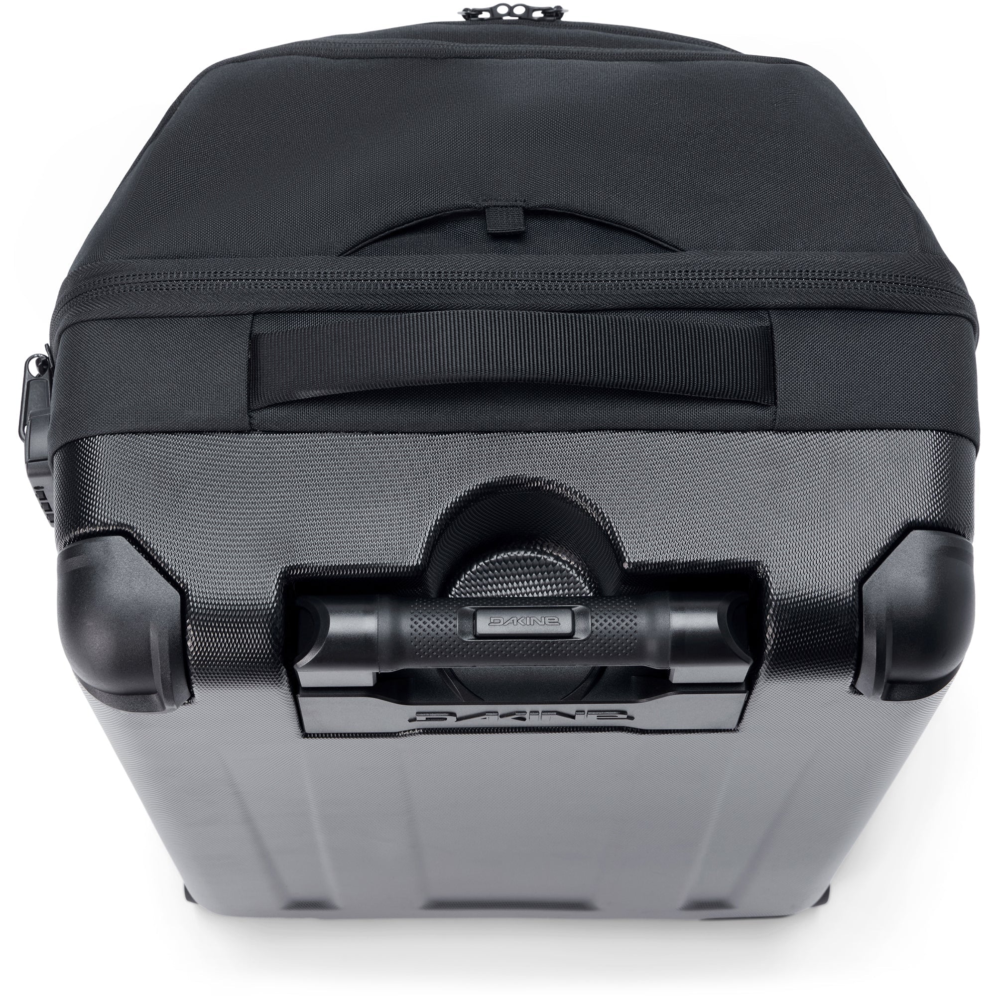 Split 4 Wheel Carry On Roller Bag 48L - Black