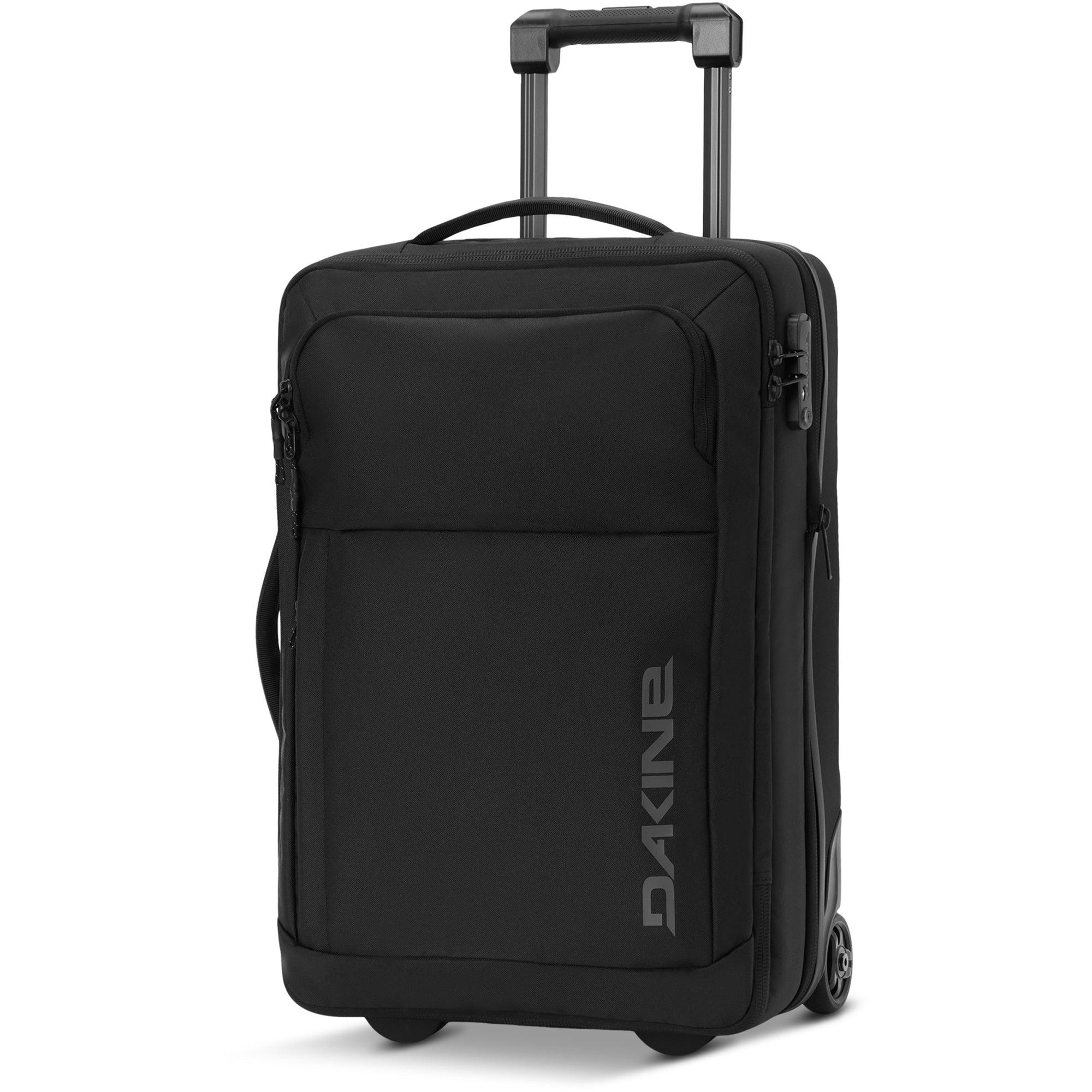 Split Carry On Roller Bag 42L+ - Black