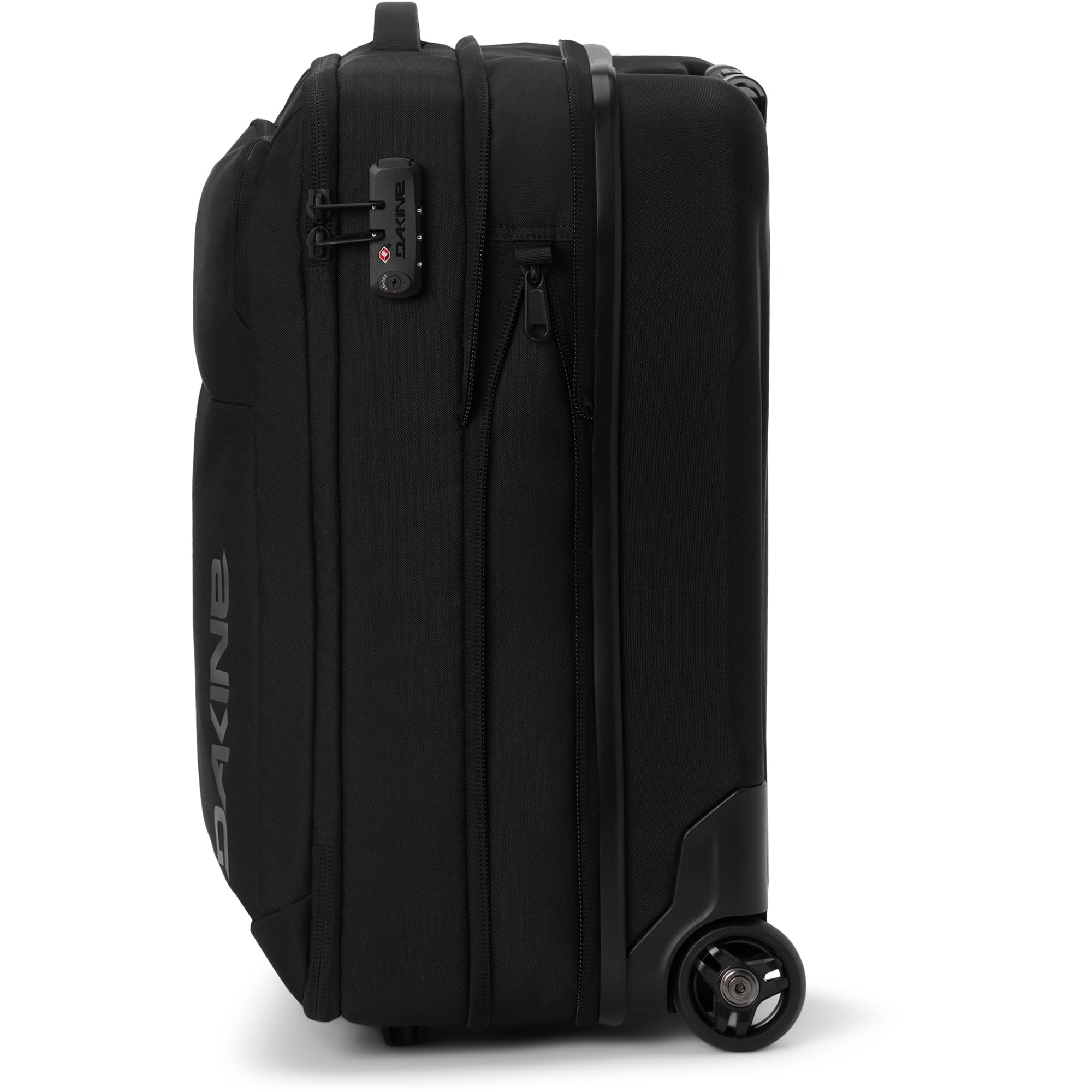 Split Carry On Roller Bag 42L+ - Black