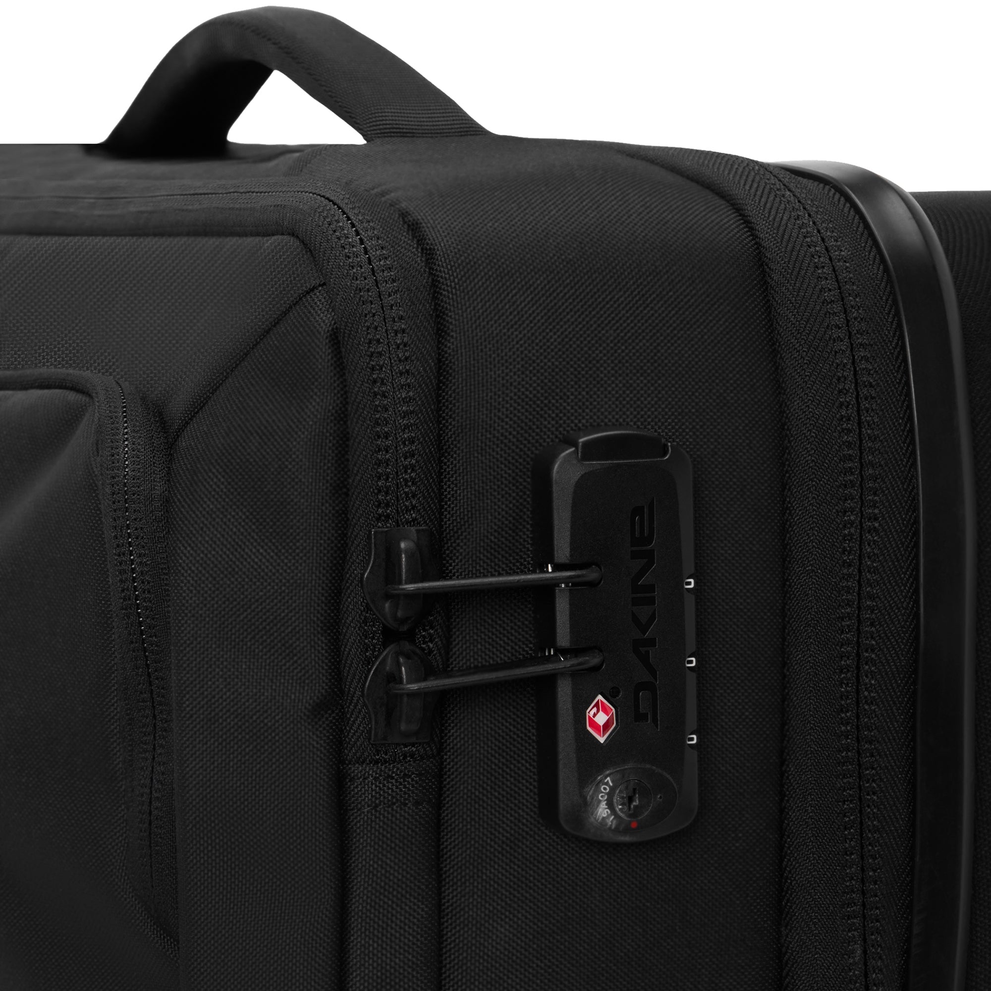 Split Carry On Roller Bag 42L+ - Black