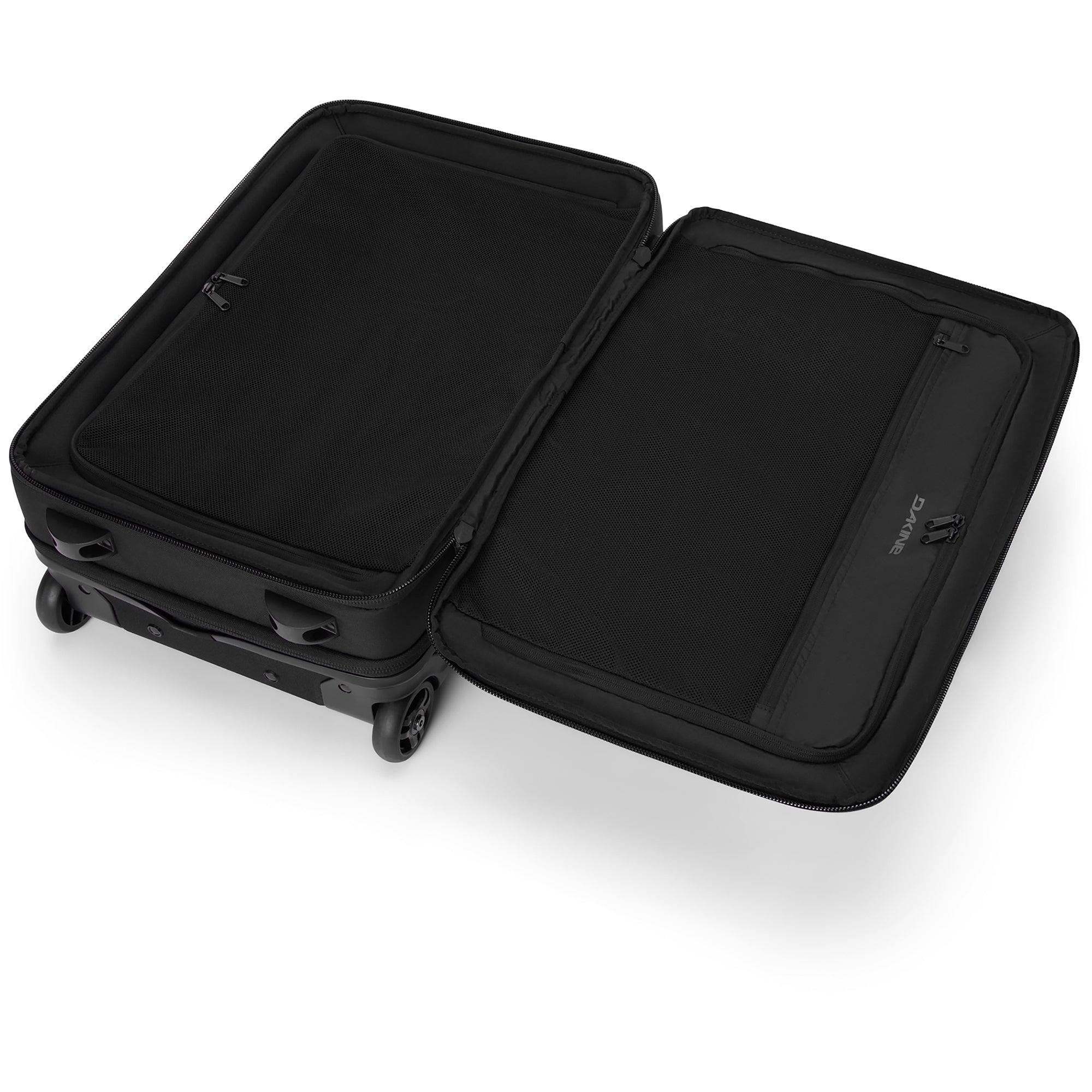 Split Carry On Roller Bag 42L+ - Black