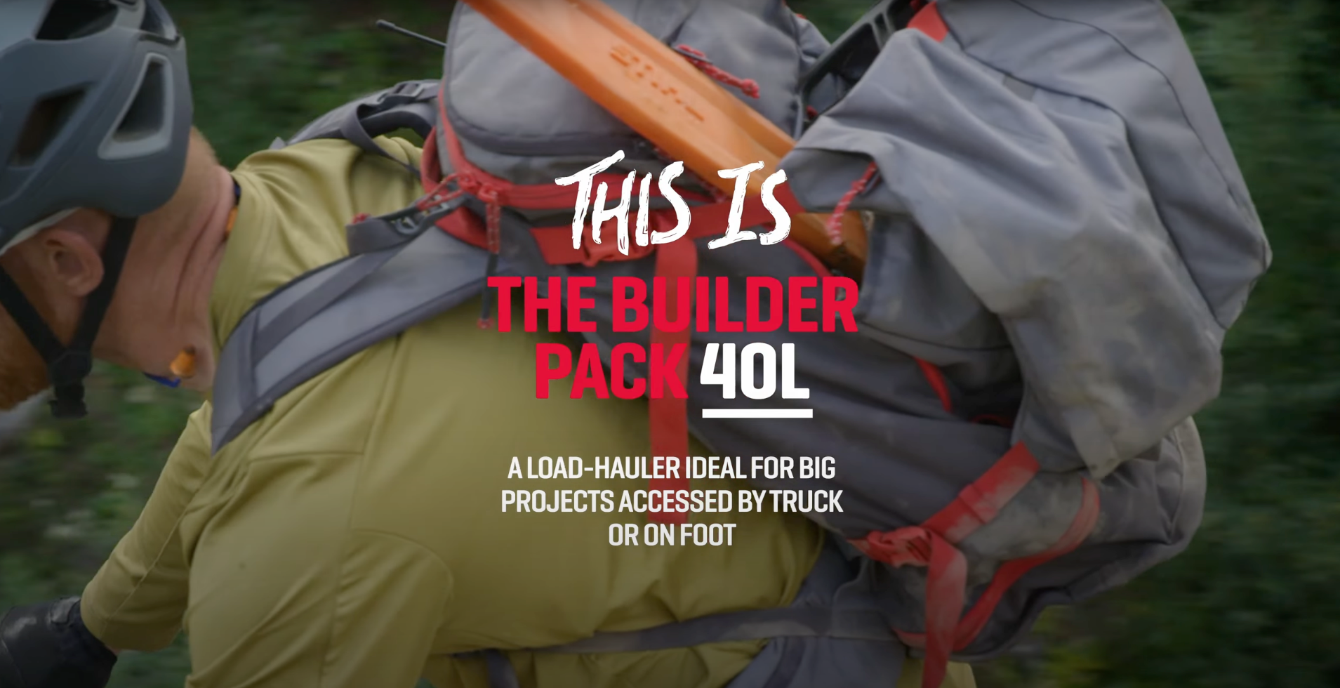 Builder Backpack 40L - Redline