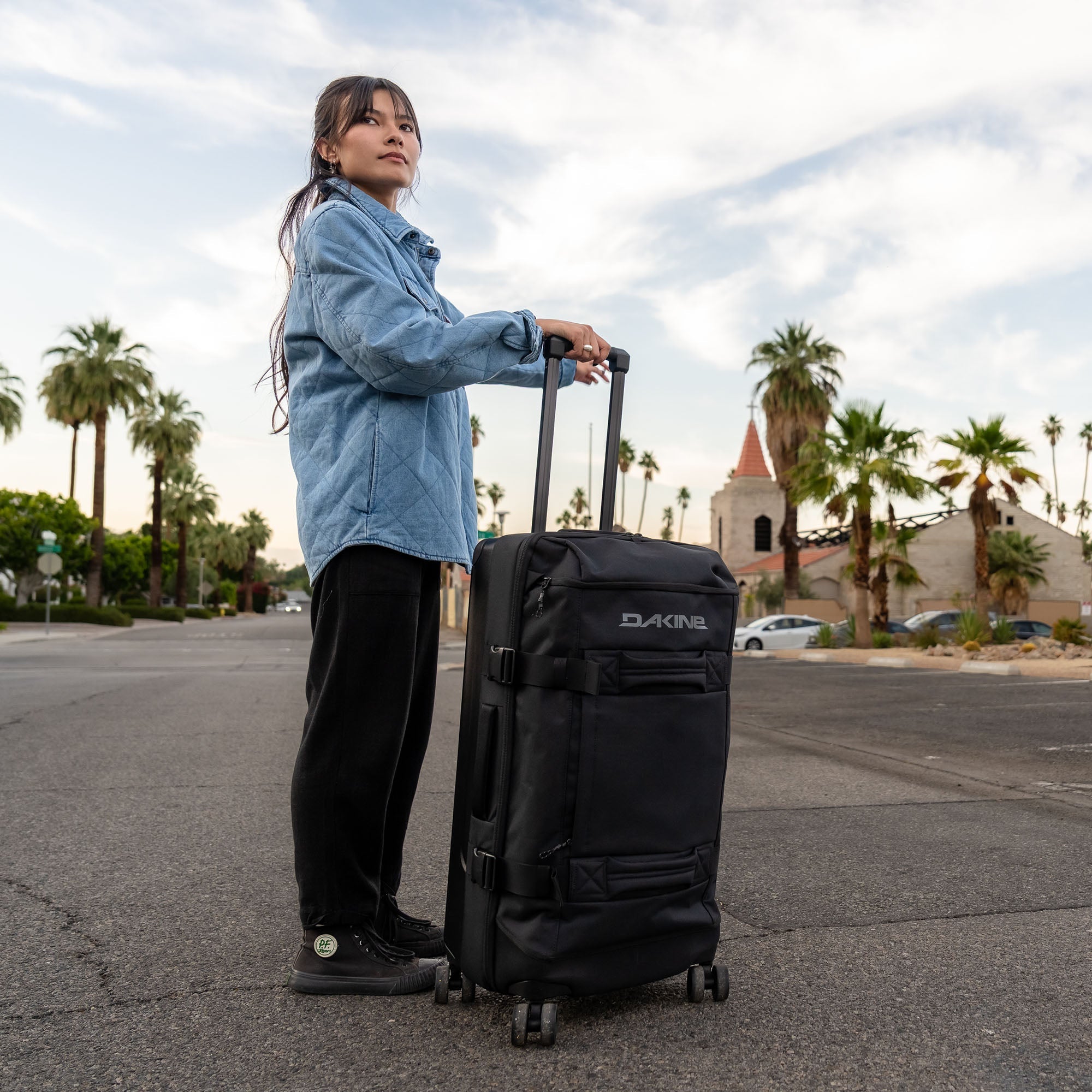 Split 4 Wheel Roller Bag 87L - Rosin