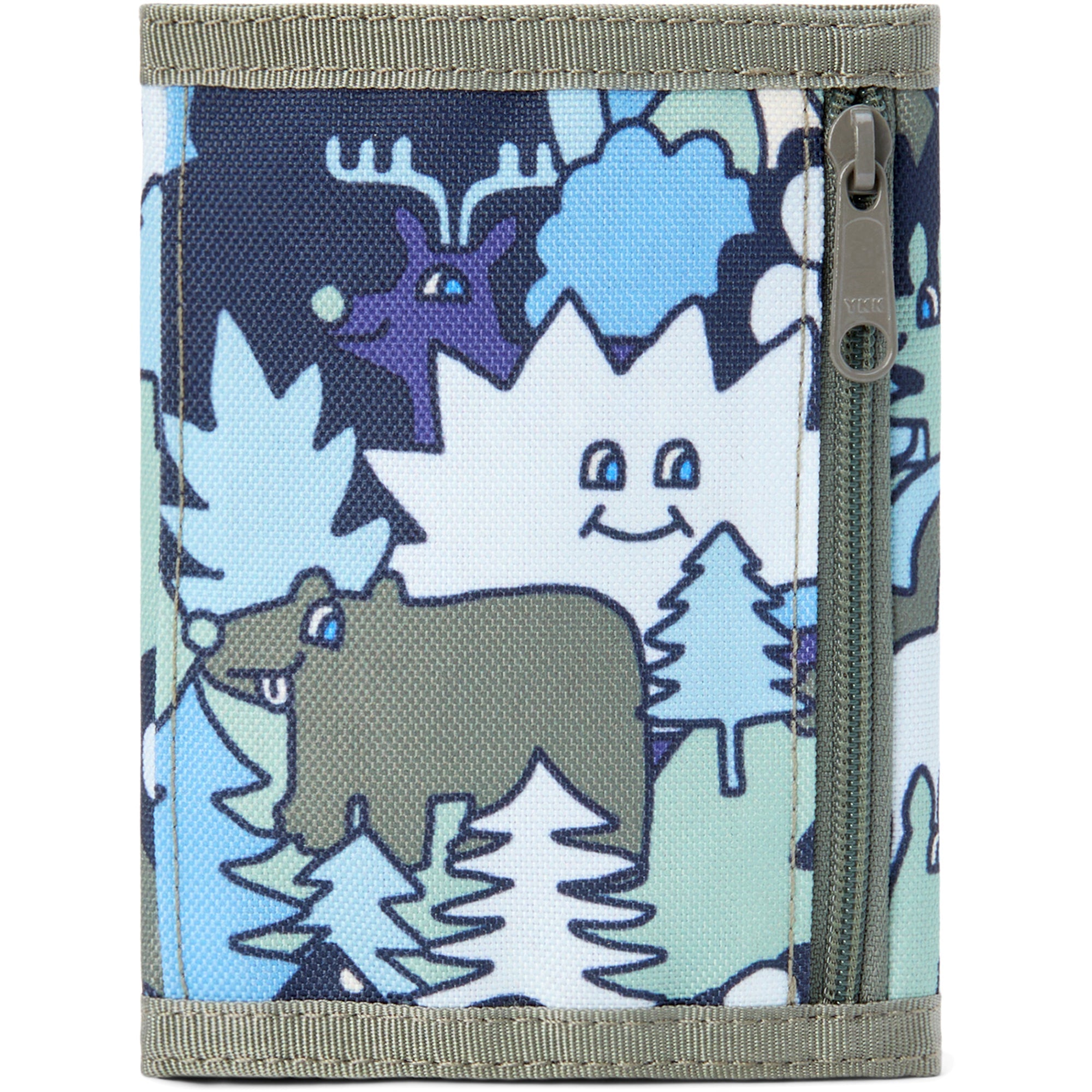 Vert Rail Wallet - Whimsical Forest