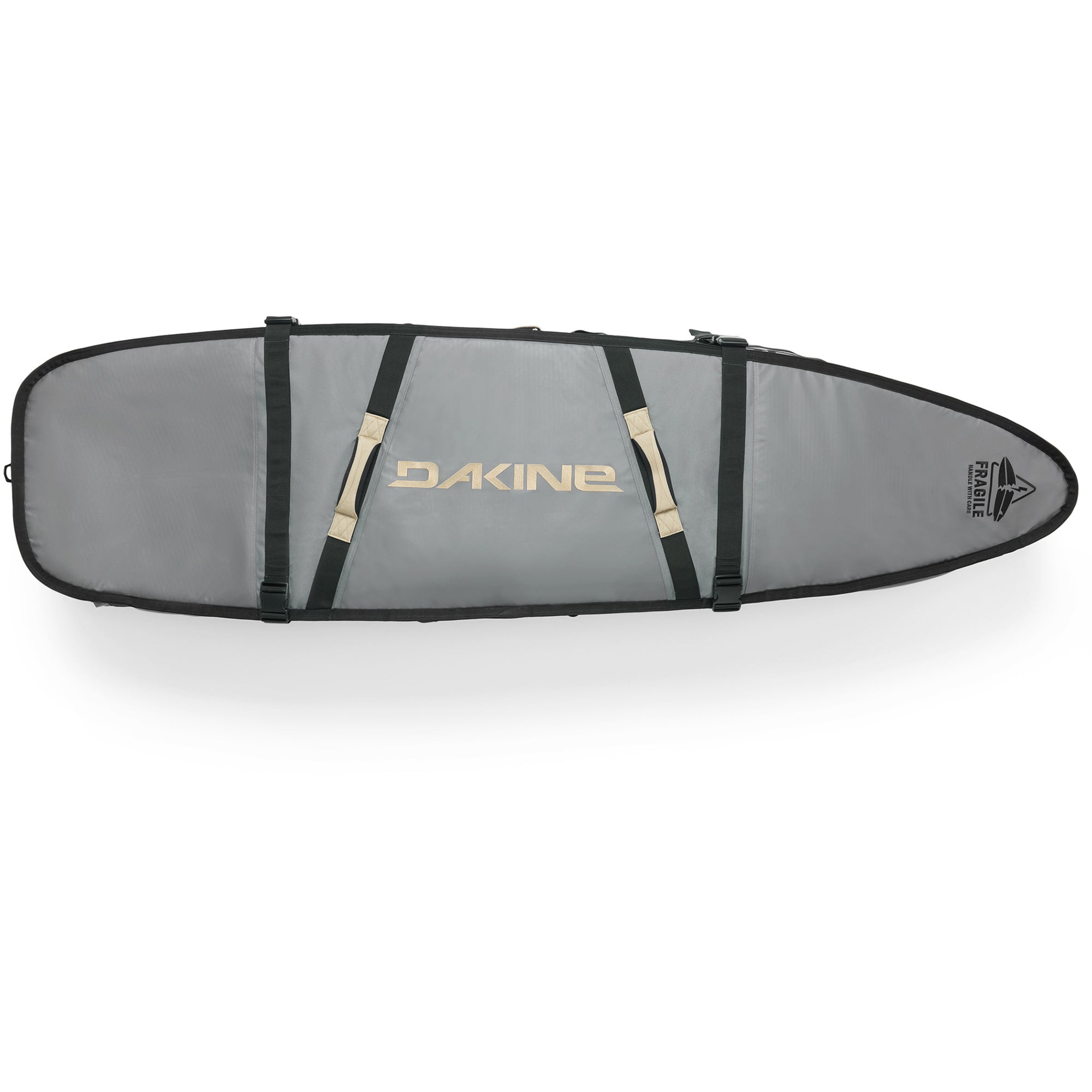 World Traveler Quad Surfboard Roller Bag - Castlerock/Stone